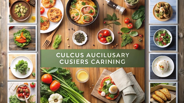 Stół z wariantami dań